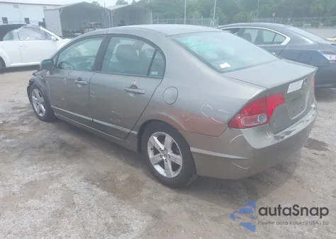2008 Honda Civic Ex из США, поврежденный, VIN 1HGFA16808L039192